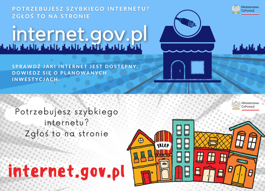 Zgłoś swoją nieruchomość do podłączenia szybkiego Internetu!