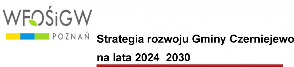 Strategia rozwoju Gminy Czerniejewo na lata 2024 – 2030